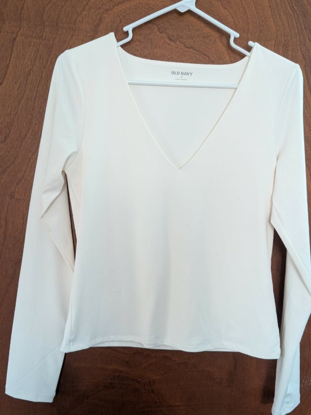 Old Navy Ivory Silky Top